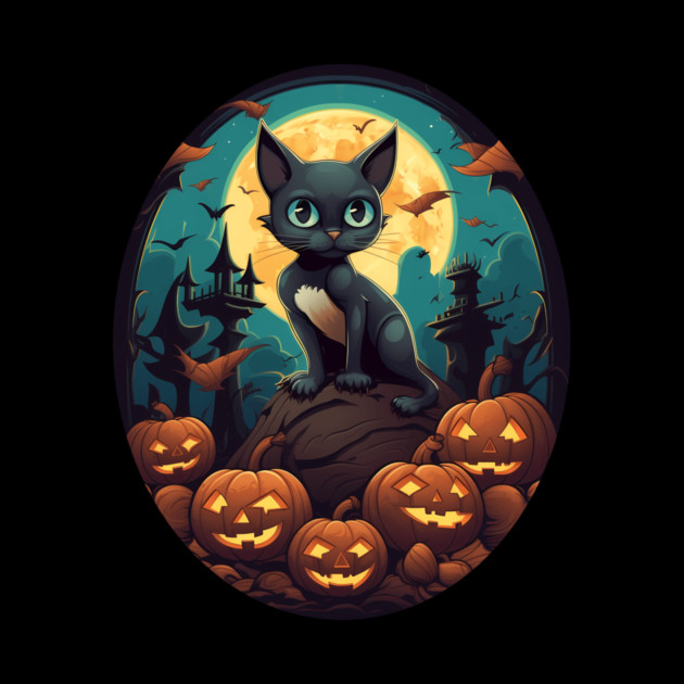 Siamese Cat Halloween, Cat Lover by logiamerch