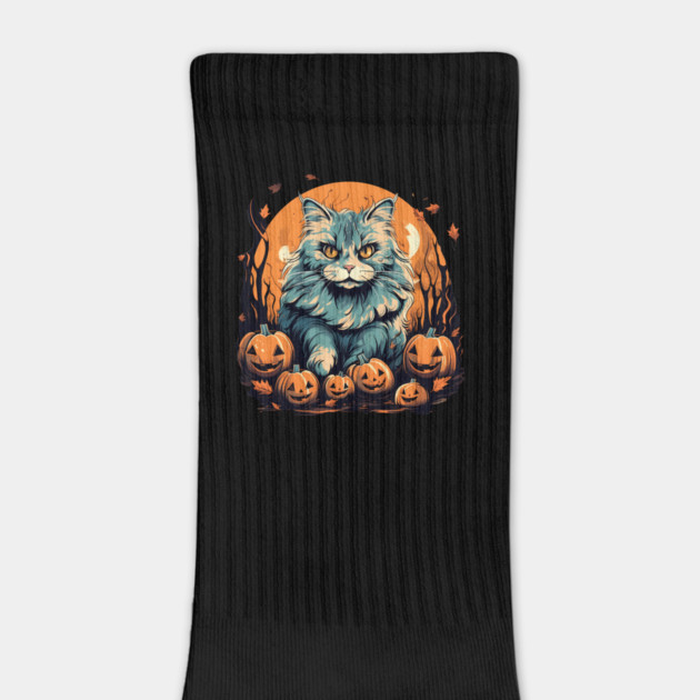 Siberian Cat Halloween, Cat Lover by logiamerch
