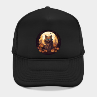 Somali Cat Halloween, Cat Lover Hat