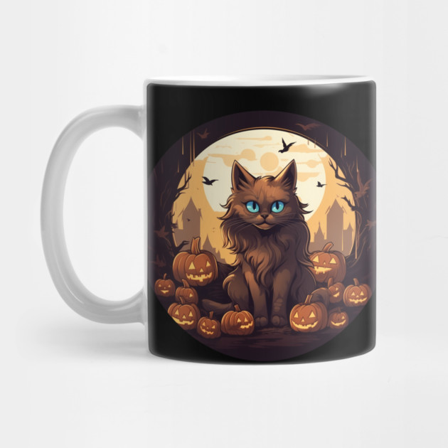 Somali Cat Halloween, Cat Lover by logiamerch