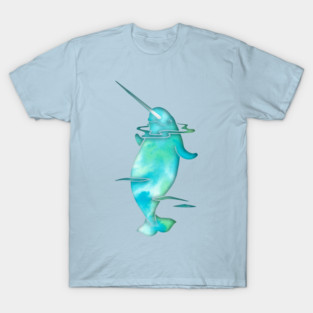 Aqua Sea Narwhal T-Shirt