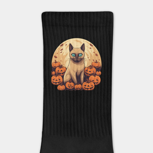 Tonkinese Cat Halloween, Cat Lover by logiamerch