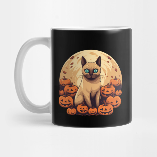 Tonkinese Cat Halloween, Cat Lover by logiamerch