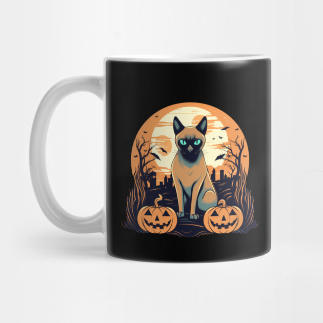 Tonkinese Cat Halloween, Cat Lover by logiamerch