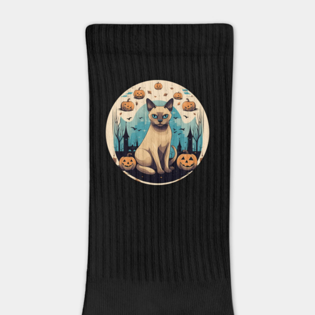 Tonkinese Cat Halloween, Cat Lover by logiamerch