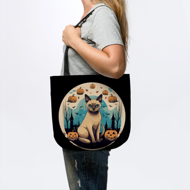 Tonkinese Cat Halloween, Cat Lover by logiamerch