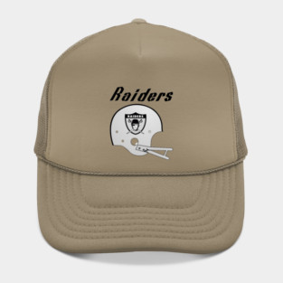 Vintage Raiders Football Helmet Hat