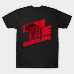 Funny Gobbling Thanksgiving Turkey Parody T-Shirt