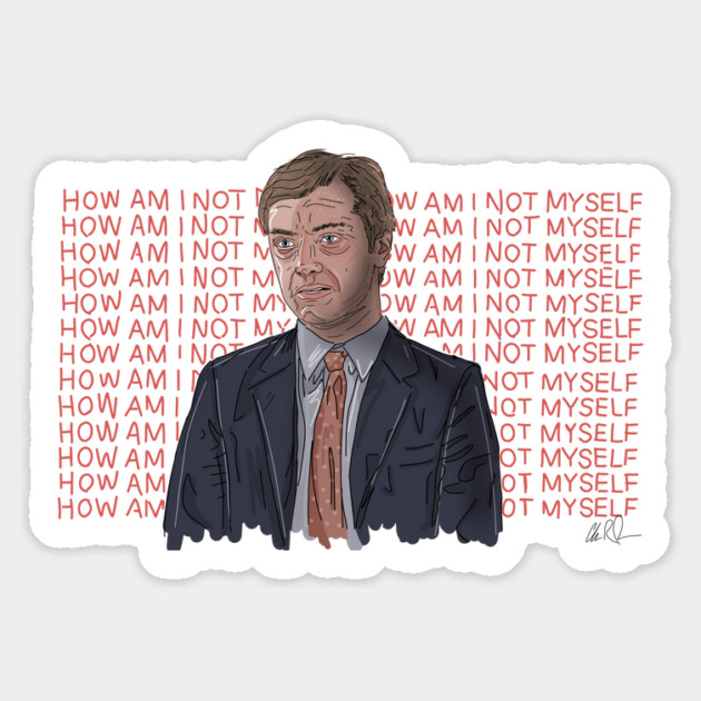 I Heart Huckabees: How Am I Not Myself Magnet by 51Deesigns