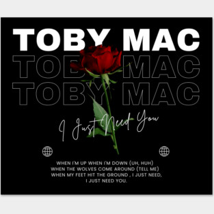 Toby Mac // Flower Posters and Art
