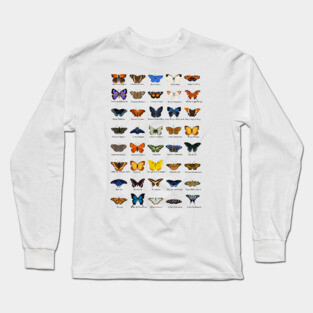 Butterflies Long Sleeve T-Shirt