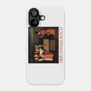 The Conjurer (15th Century) by Hieronymus Bosch Phone Case