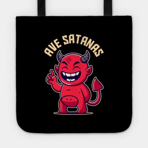 AVE SATANAS Tote by artslaves