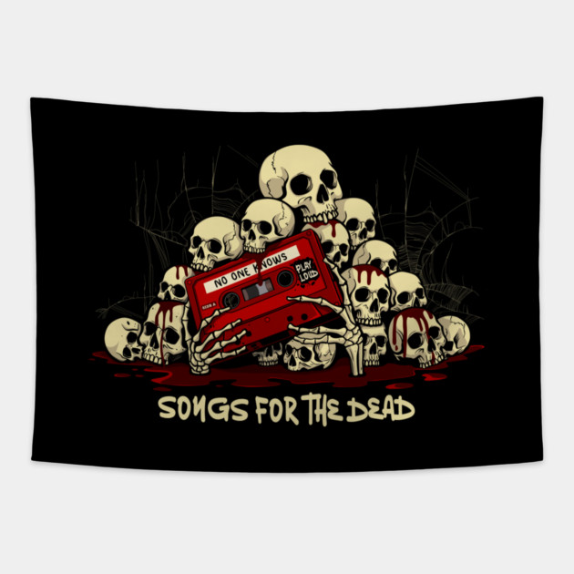 SONGS FOR THE DEAD Tapestry by artslaves