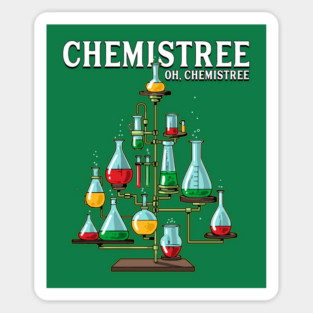 Chemistree The Molecular Christmas Sticker
