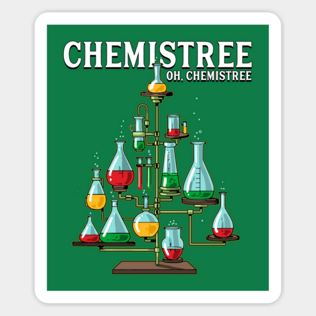 Chemistree The Molecular Christmas Magnet by GoshWow®