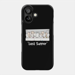 The Last Supper - A Feline Feast Phone Case