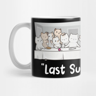 The Last Supper - A Feline Feast Mug