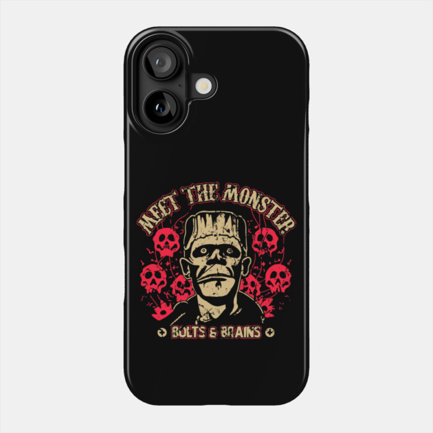 MEET THE MONSTER Phone Case by artslaves