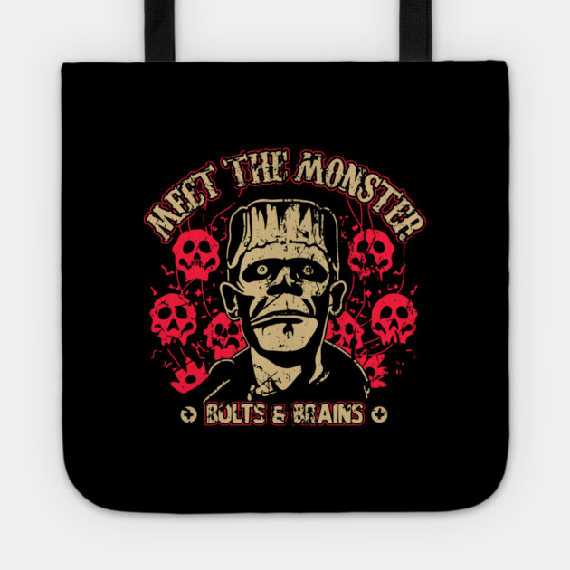 MEET THE MONSTER Tote by artslaves