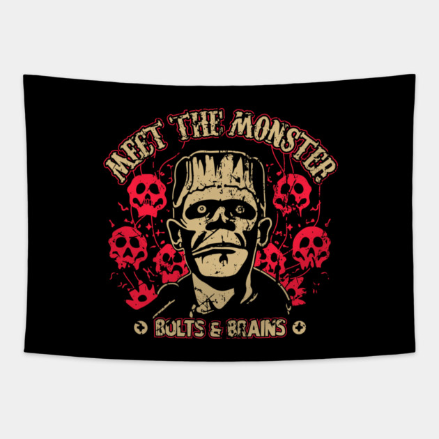 MEET THE MONSTER Tapestry by artslaves
