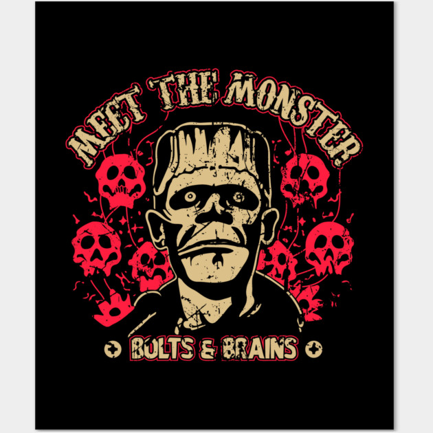MEET THE MONSTER Wall Art by artslaves