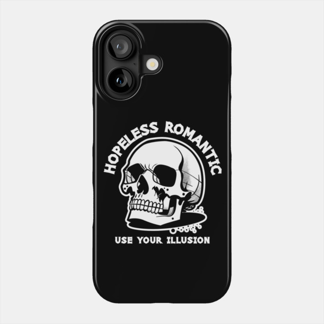 HOPELESS ROMANTIC Phone Case by artslaves