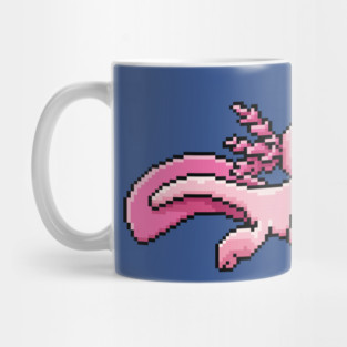 Pixelotl: The 8-Bit Aquatic Adventure Mug