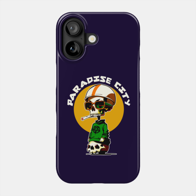 Paradise City Phone Case by artslaves