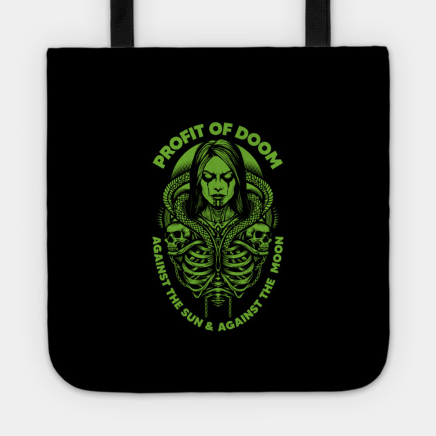 PROFIT OF DOOM Tote by artslaves