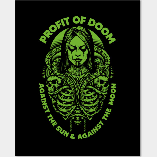 PROFIT OF DOOM Wall Art by artslaves
