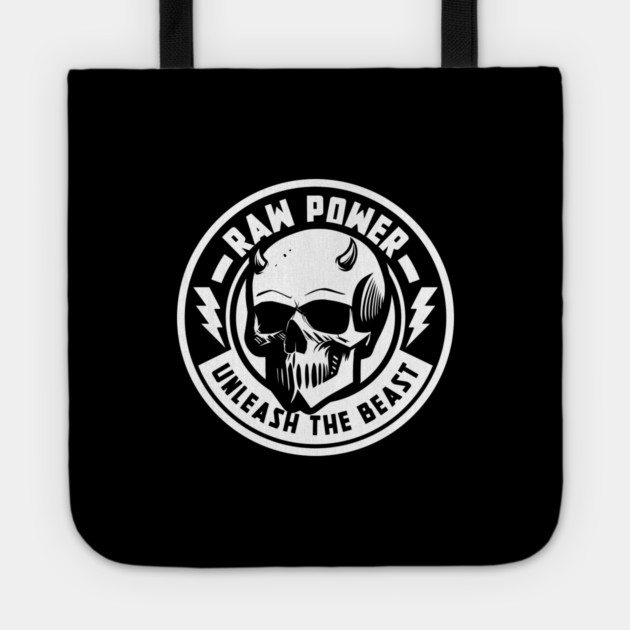 RAW POWER Tote by artslaves