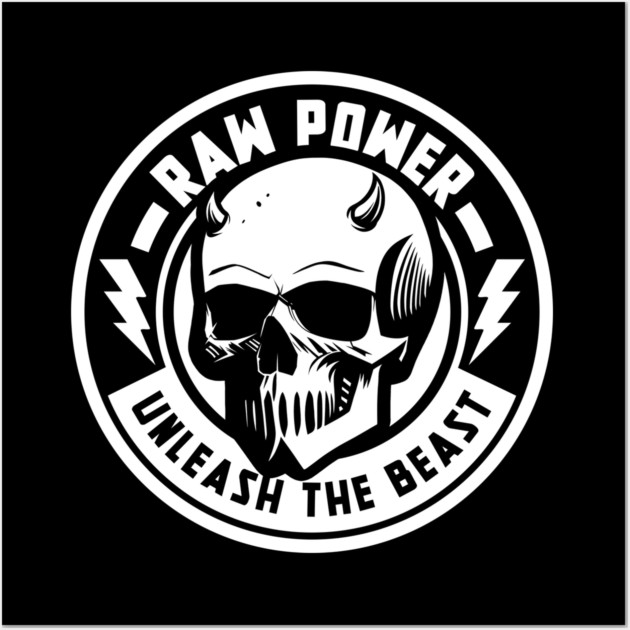 RAW POWER Wall Art by artslaves