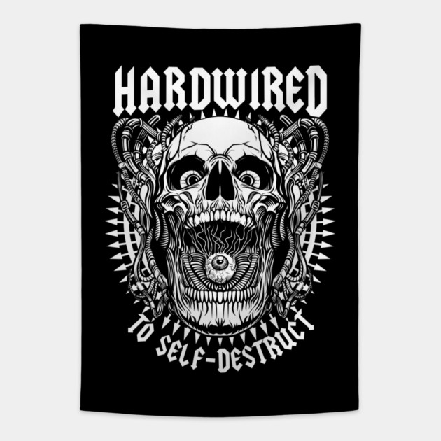 HARDWIRED Tapestry by artslaves
