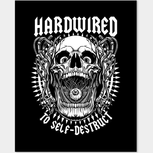 HARDWIRED Wall Art by artslaves