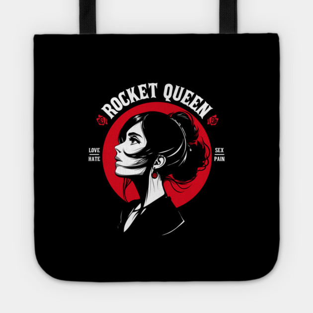 ROCKET QUEEN Tote by artslaves
