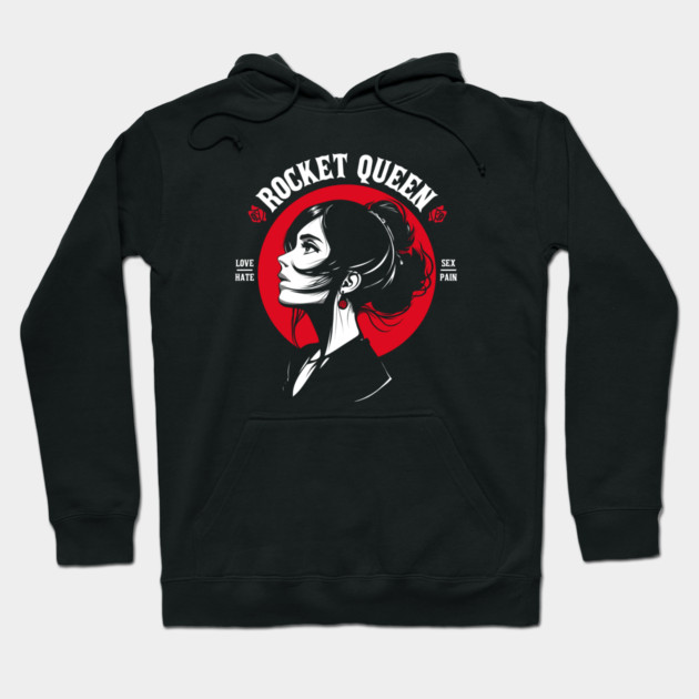 ROCKET QUEEN Hoodie by artslaves
