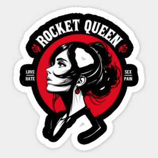 ROCKET QUEEN Sticker