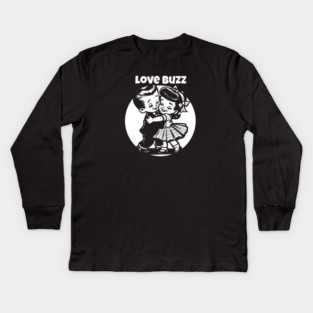 LOVE BUZZ Kids Long Sleeve T-Shirt