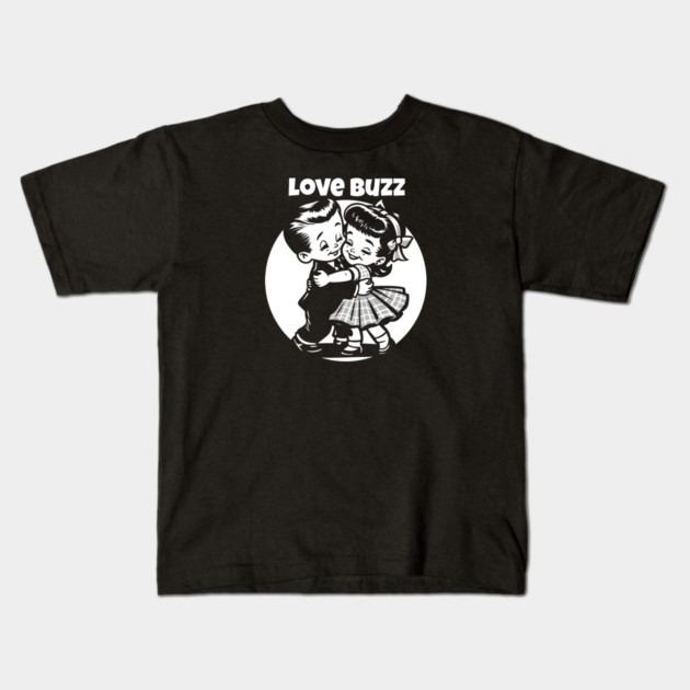 LOVE BUZZ Kids T-Shirt by artslaves