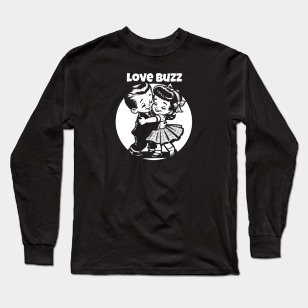 LOVE BUZZ Long Sleeve T-Shirt by artslaves