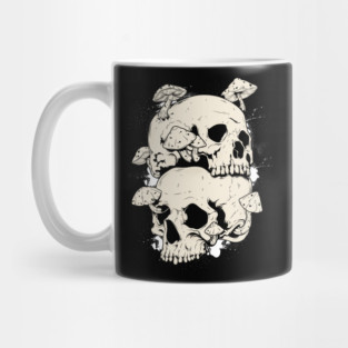 Mushroomed Minds: The Fungi Skull Takeover Mug