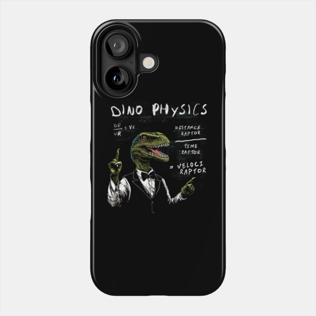 Dino Physics Phone Case by GoshWow®