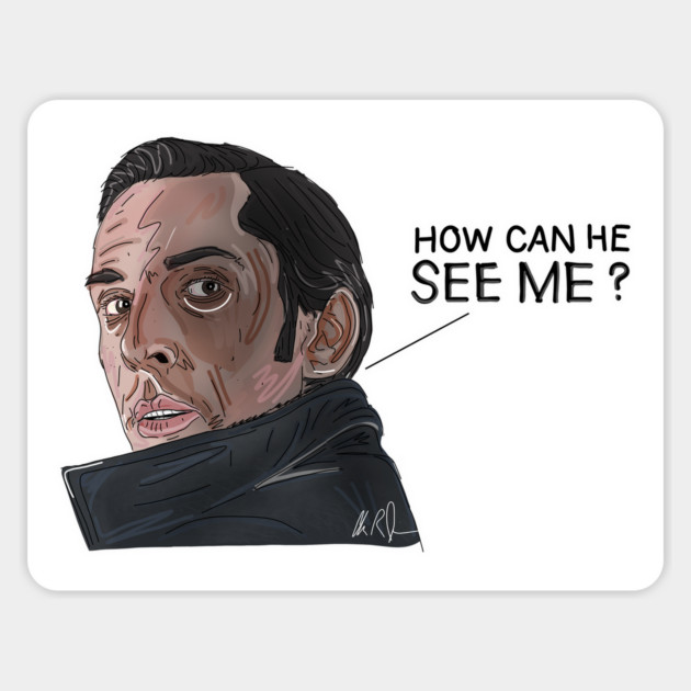 Grandma's Boy: How Can He SEE Me? Magnet by 51Deesigns