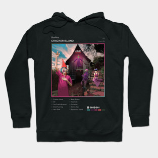 Gorillaz - Cracker Island Tracklist Album Hoodie