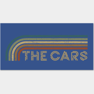 The Cars Retro Stripes Posters and Art