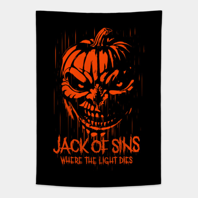 JACK OF SINS Tapestry by artslaves