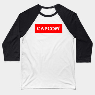 Capcom logo Baseball T-Shirt