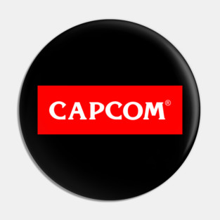 Capcom logo Pin