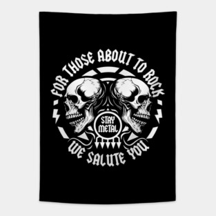 FOR THOSE ABOUT TO ROCK Tapestry